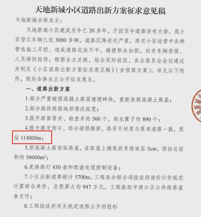 的超级大盘近1200万元维修金成了某些人的“提款机”！业委会原主任被抓麻将胡了试玩网站免费太离谱！“小区内竟要修路114公里”5000多户(图12)